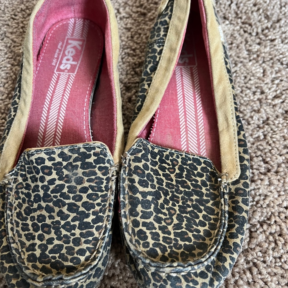 Keds cheetah print